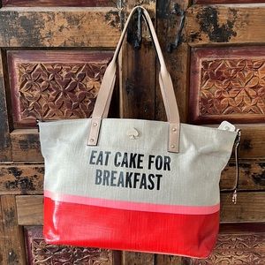 Kate Spade Eat Cake For Breakfast Diaper Bag